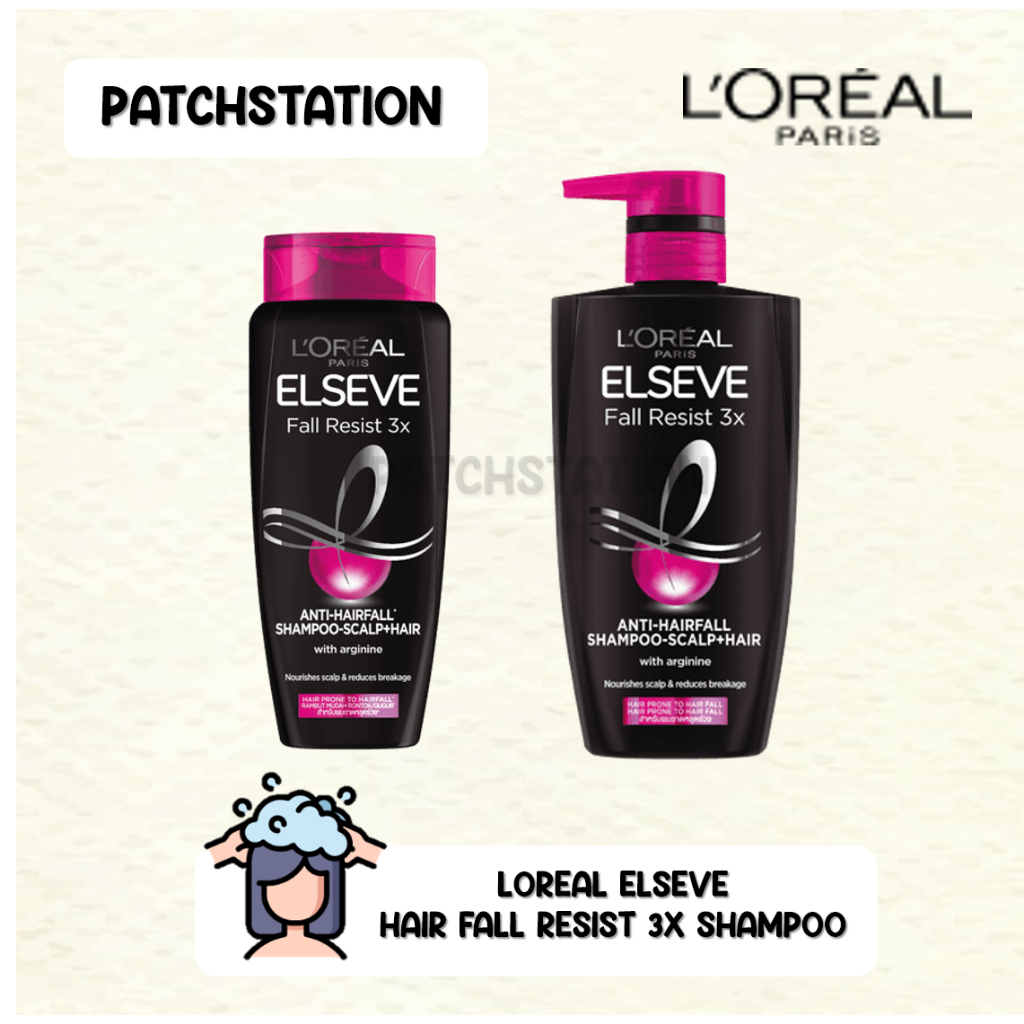 Jual Shampoo L’Oreal Paris Fall Resist 620 ml , 410 ml , 280 ml Shampo ...