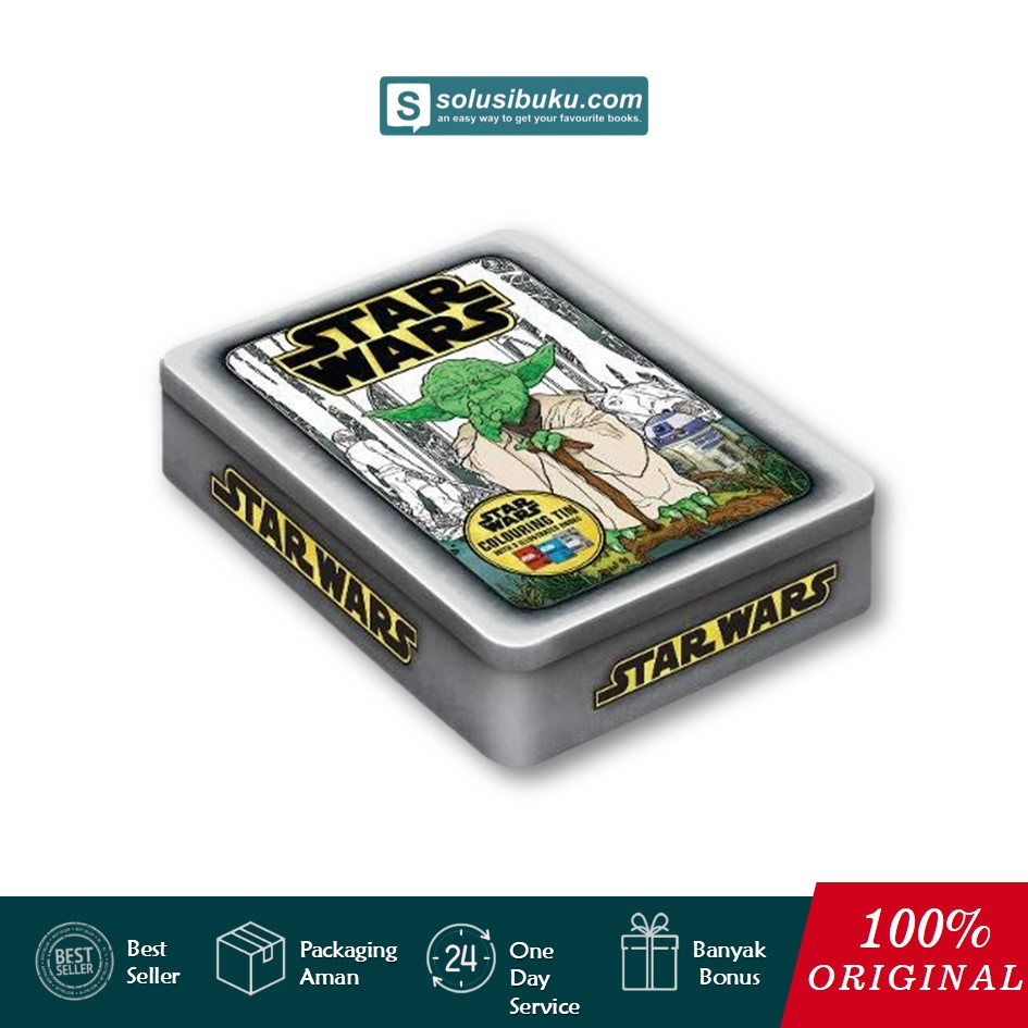 Jual Star Wars Colouring Tin (Buku Import) Shopee Indonesia