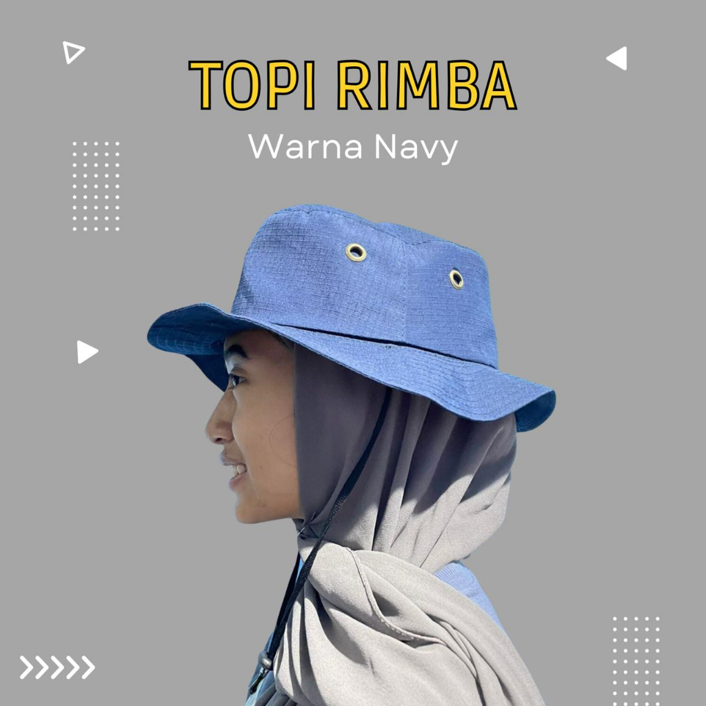 Jual Topi Rimba Ripstok Bucket Hat Topi Hiking Outdoor Pria Wanita ...