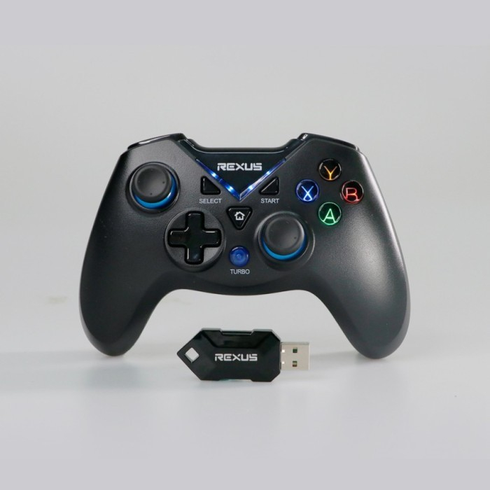 Jual Rexus Gladius GX100 Wireless Gaming Gamepad - Joystick /Stick ...