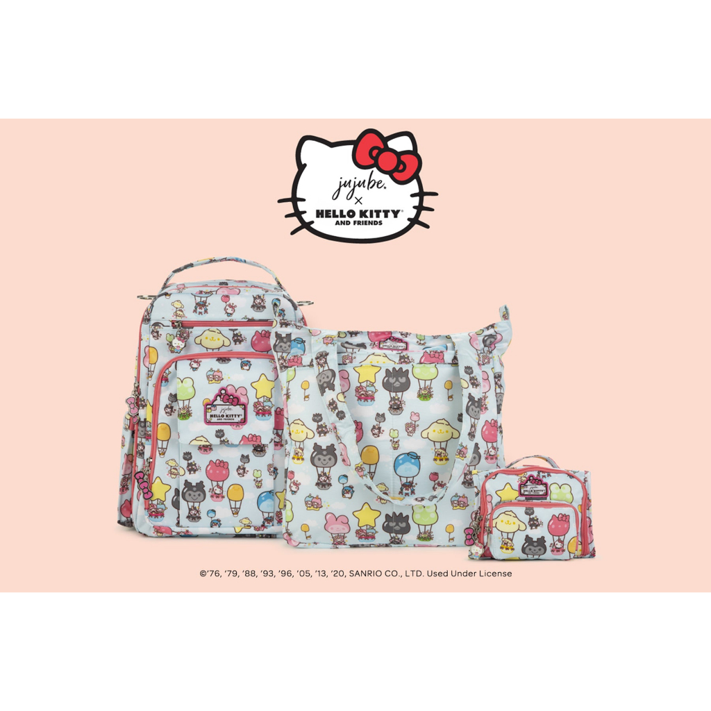 Jual JUJUBE x SANRIO MINI HELIX : Party in The Sky, Hello Floral, Navy ...