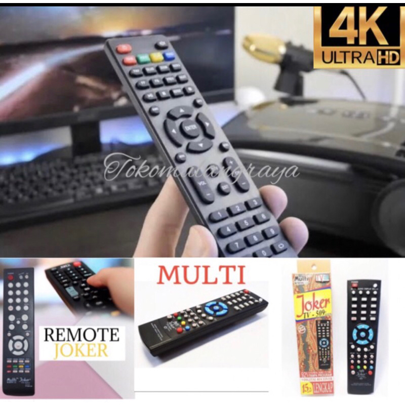 Jual remote multi joker/remote tv multi/remote tv Shopee Indonesia