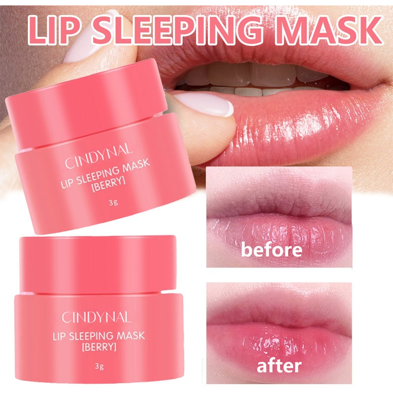 Jual Cindynal X Laneige Moisturizing Lip Sleeping Mask - Masker Bibir ...