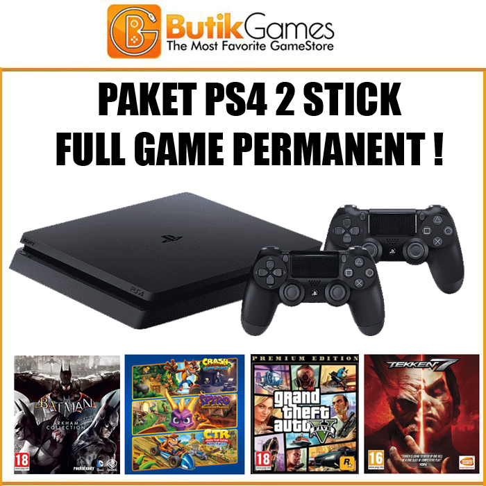 Jual Sony Playstation 4 PS4 Fat Slim 500GB 1TB Full Game Permanent ...