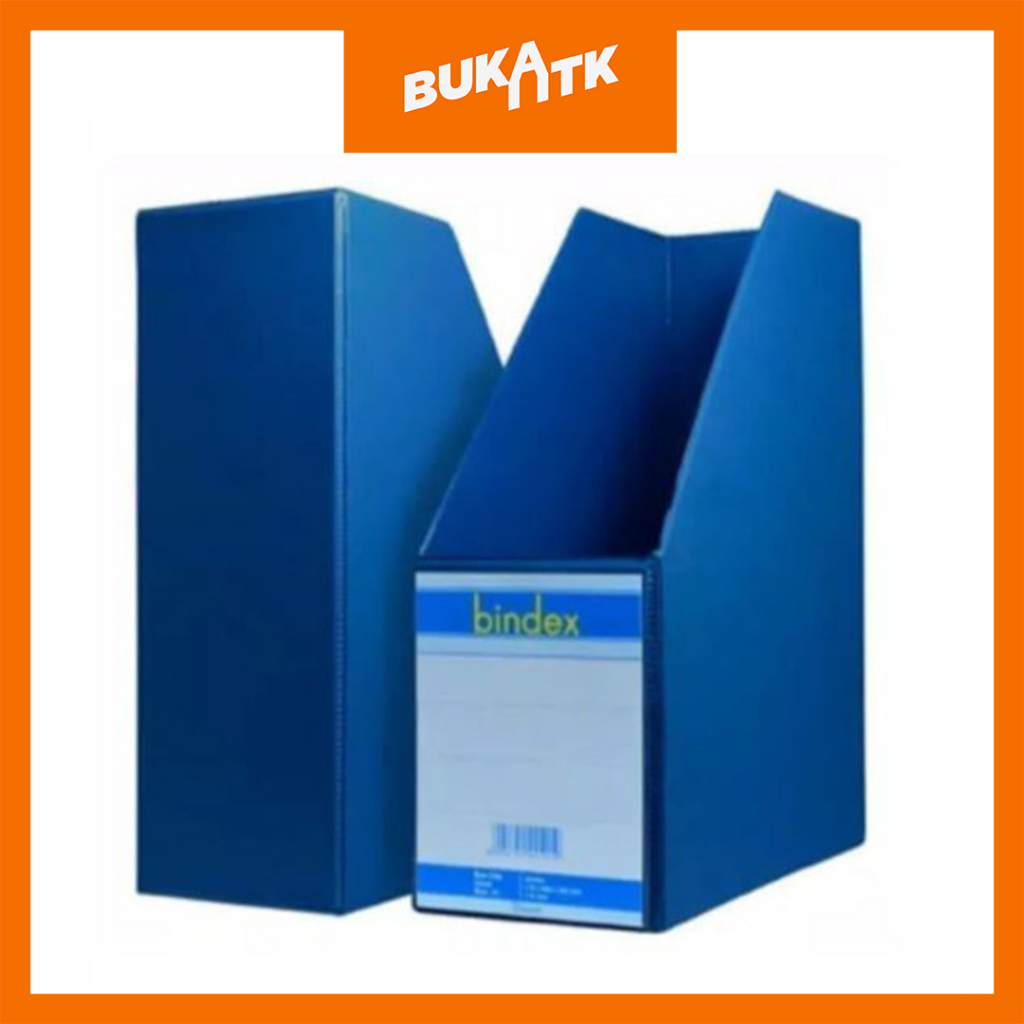 Jual Boxfile / Box File / Magazine Jumbo BINDEX 1034B Biru / Hitam ...