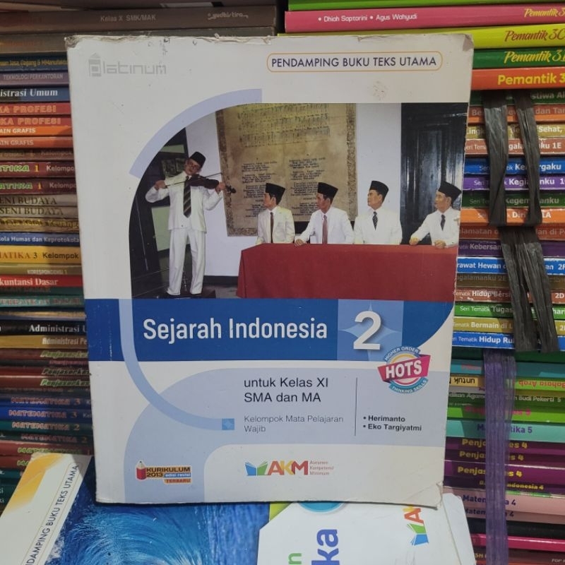 Jual BUKU BEKAS PLATINUM - SEJARAH INDONESIA KELAS 2 SMA AKM K13 REVISI ...