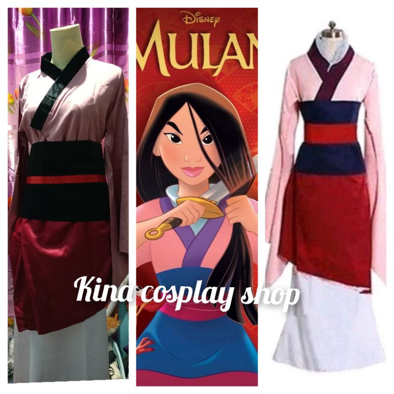 Jual Mulan series costum cosplay