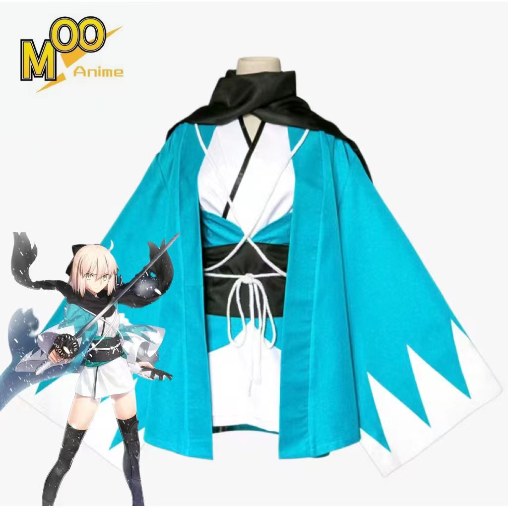 Jual Fate/Grand Order Okita Souji cosplay costume Okita Souji cosplay