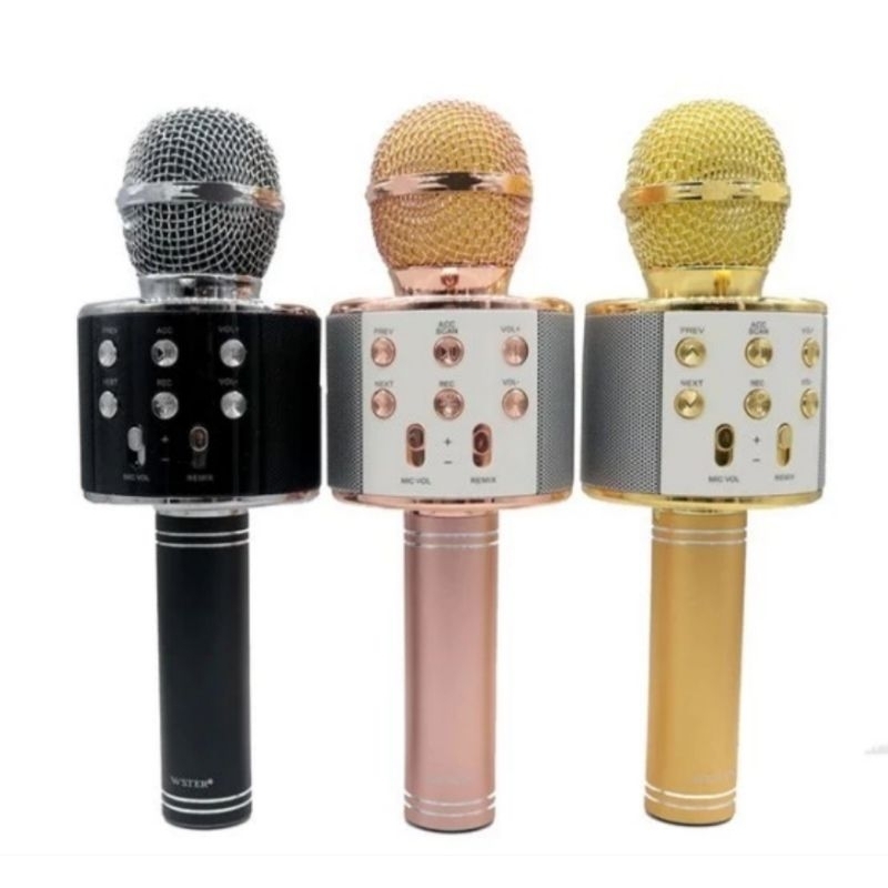 Jual Handheld KTV Wireless Microphone Hifi Speaker Shopee Indonesia
