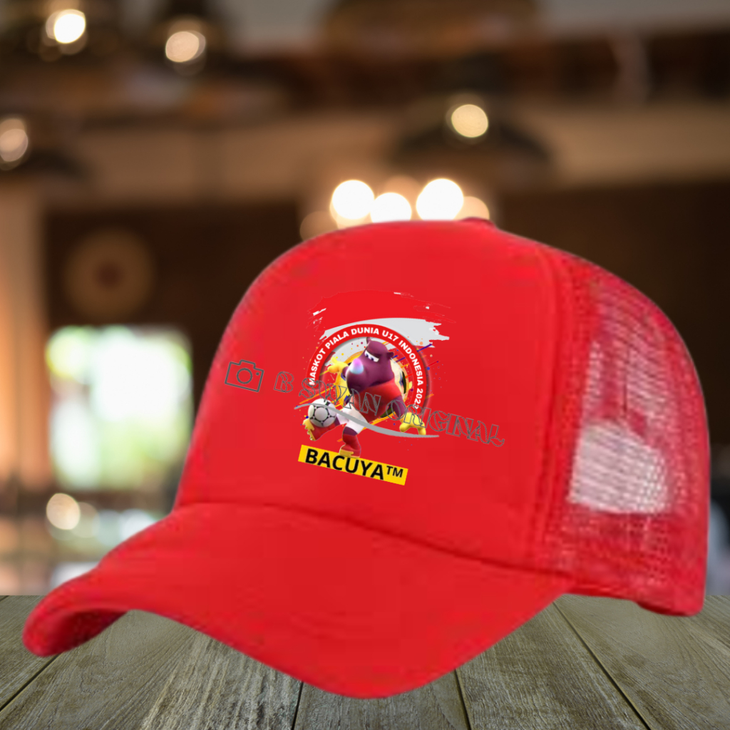 Jual Topi Jaring Jala Hat Trucker Maskot Fifa World Cup Piala Dunia U ...