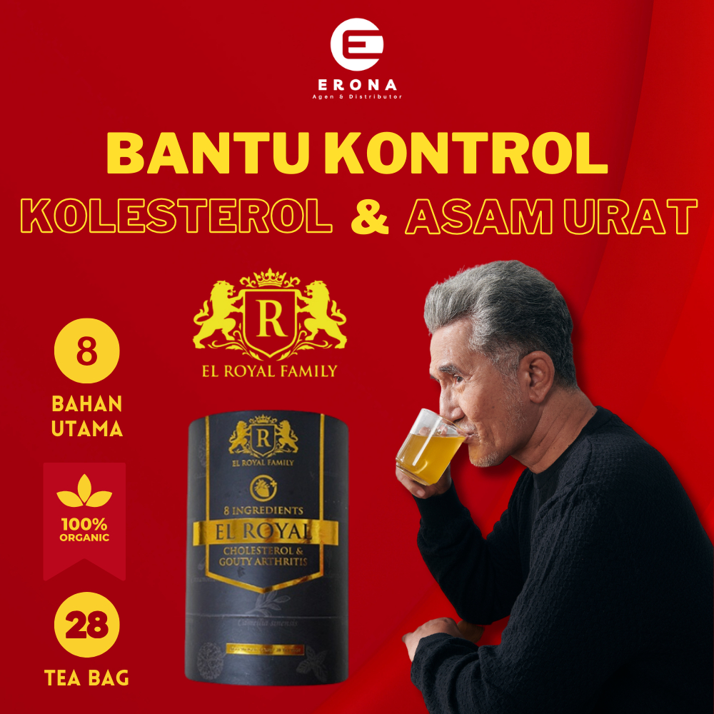 Jual El Royal Cholesterol & Gouty Arthritis Koresterol & Asam Urat