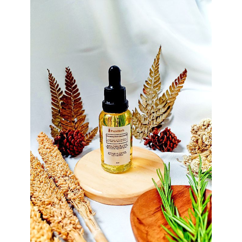 Jual MINYAK RAMBUT ROSEMARY MURNI ROSEMARY HAIR GROWTH OIL PERAWATAN