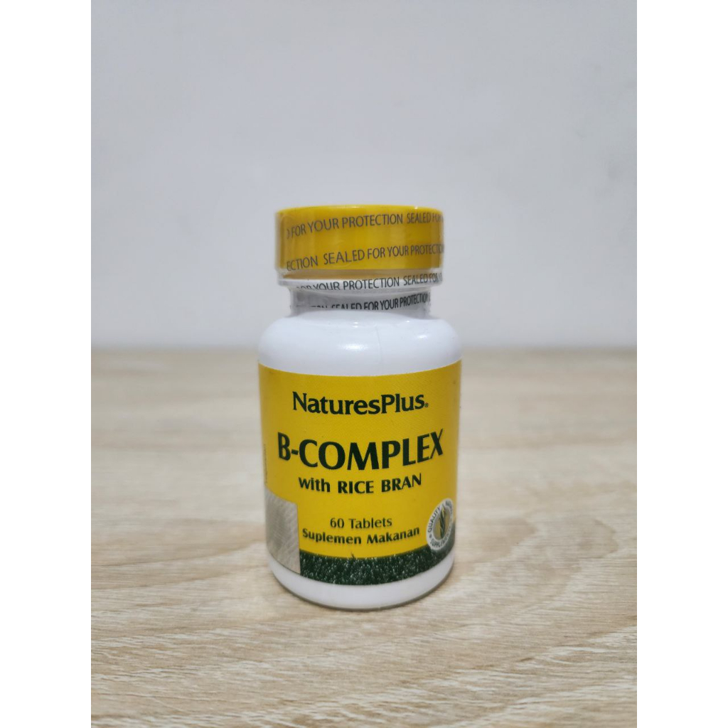 Jual Vitamin Natures Plus B Complex - 60 Tablets | Shopee Indonesia