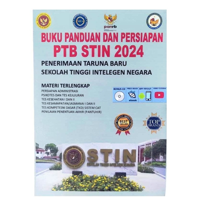 Jual Buku Persiapan Panduan Resmi PTB STIN 2024 Intelegen | Shopee ...