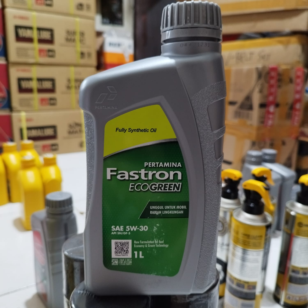 Jual Oli Mobil Pertamina Fastron Eco Green 5w-30 1 Liter 1L | Shopee ...