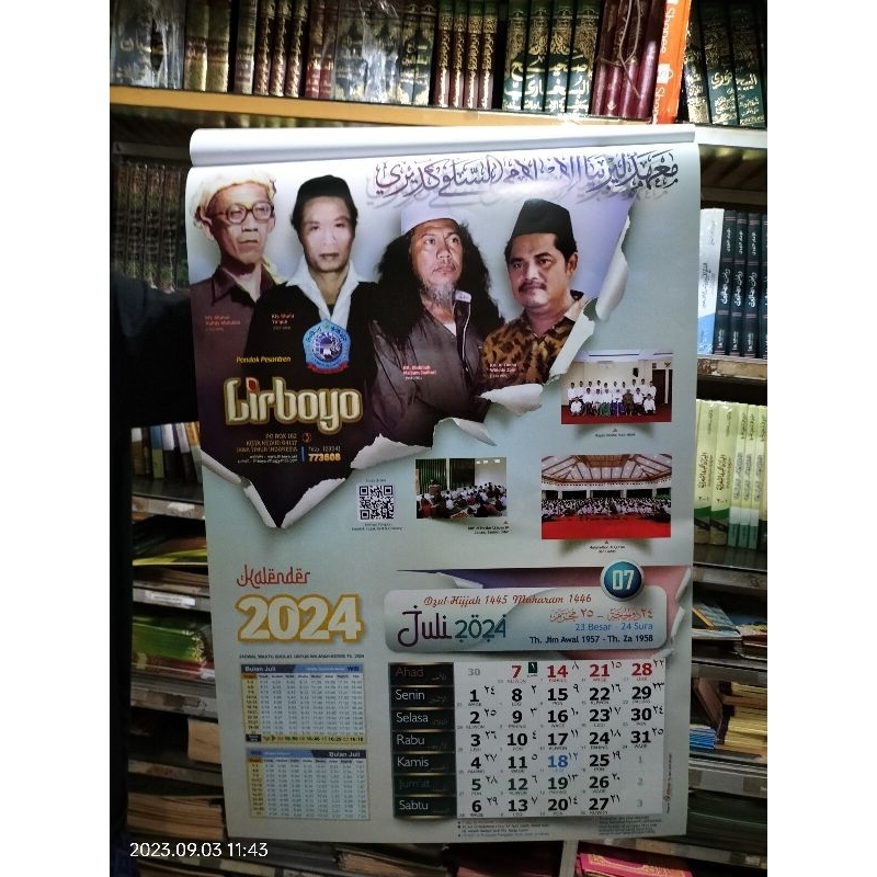 Jual Kalender Lirboyo tahun 2024 | Shopee Indonesia