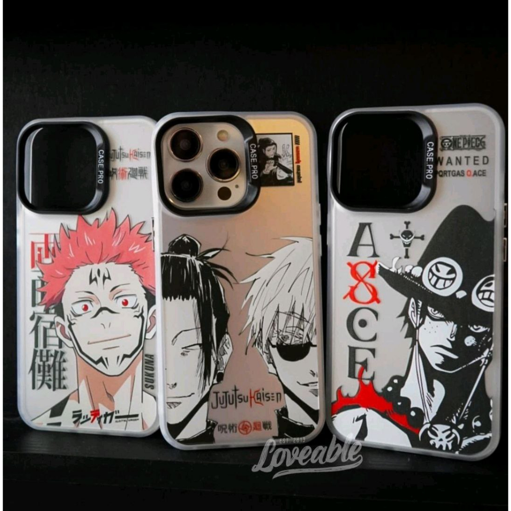 Jual Matte anime series jujutsu sukuna portgas case for iphone 11 12 13