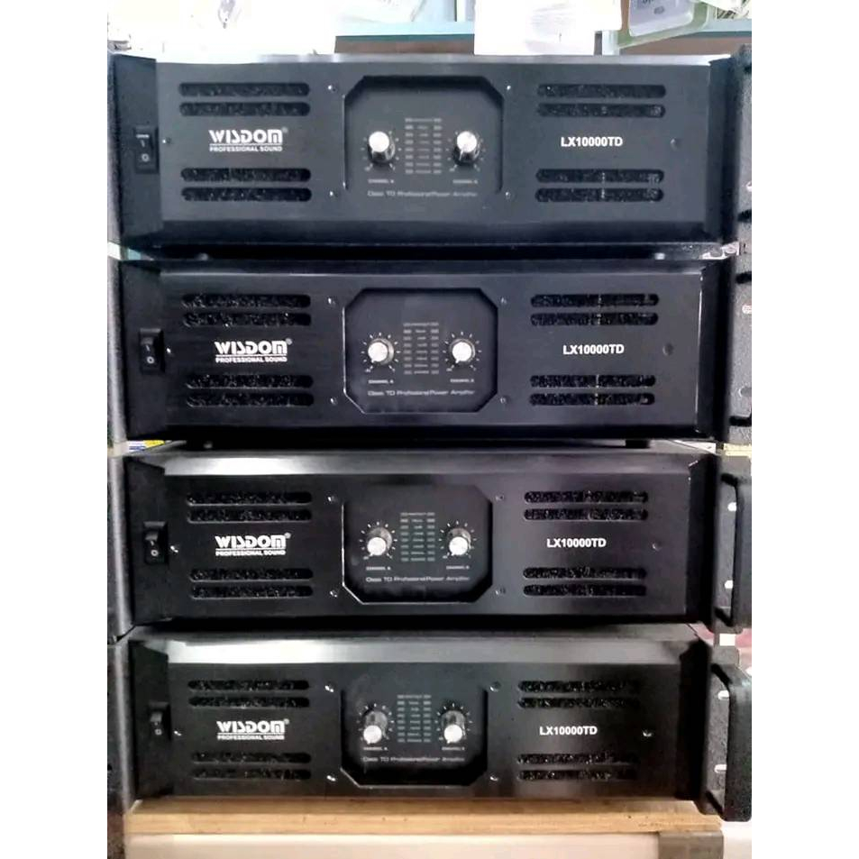 Jual POWER AMPLIFIER WISDOM LX 10.000 TD CLASS | Shopee Indonesia