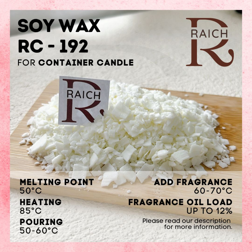 Jual 5KG SOY WAX CONTAINER RC192 Soy Wax 100 Pure / Natural Scented
