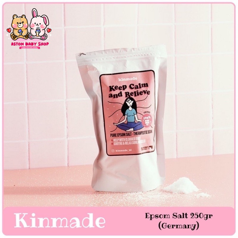 Jual Kinmade Epsom Salt Garam Epsom untuk Clogged Duct Sumbatan Asi