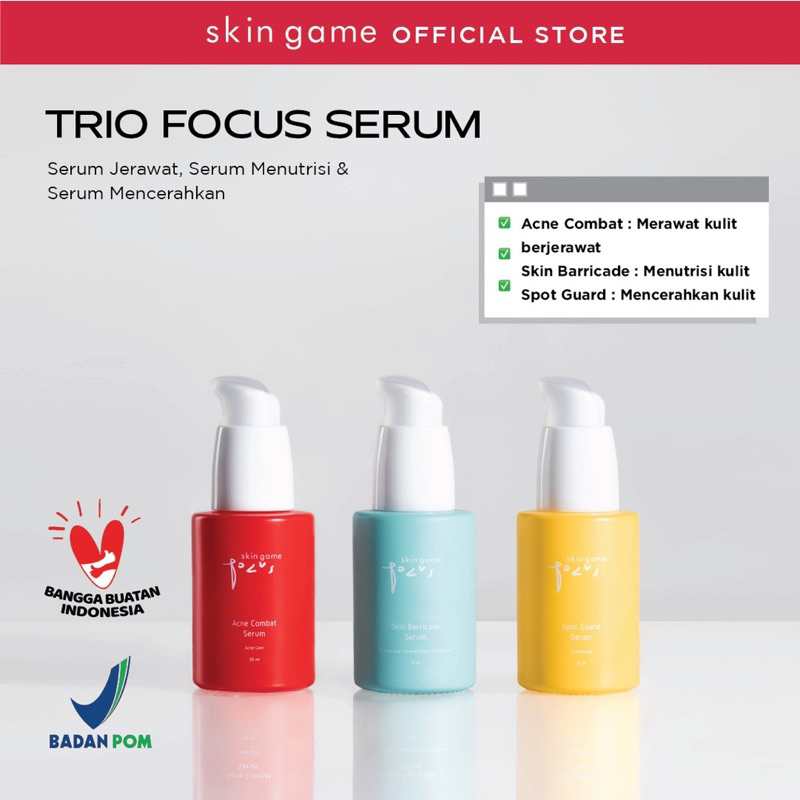 Jual Skin Game Acne Combat Skin Barricade Spot Guard Serum 30ml EXP2025 ...