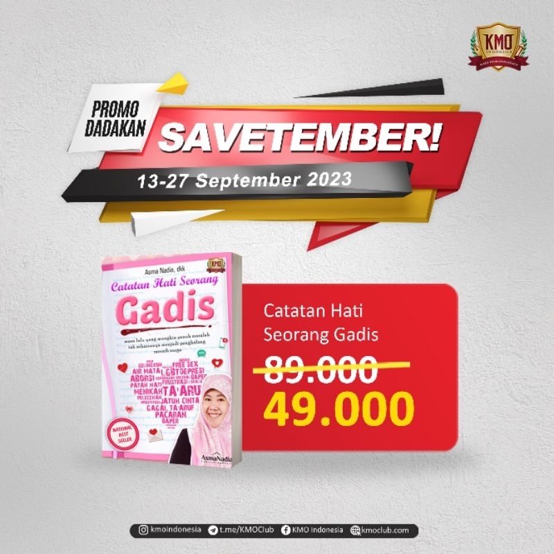 Jual Catatan Hati Seorang Gadis By Asma Nadia Shopee Indonesia 2145