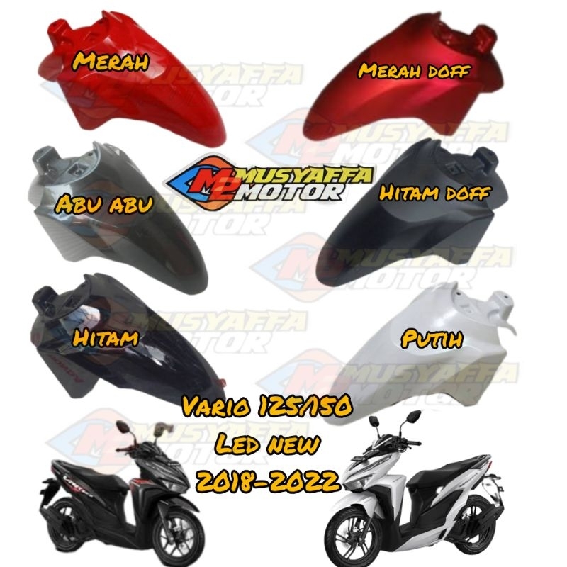 Jual Spakbor Depan Vario Led New Hitam