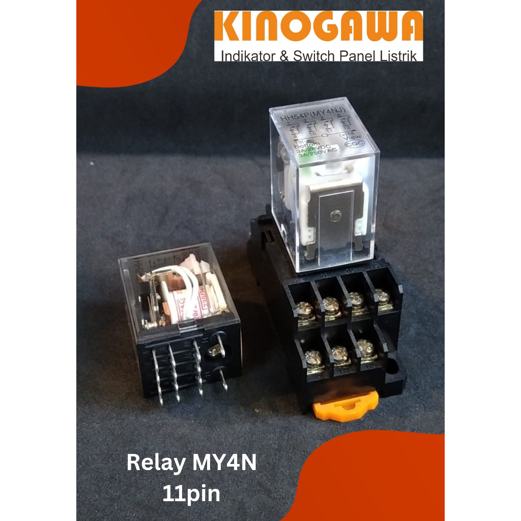 Jual Relay MY4N 14Pin 220V 24V | Shopee Indonesia