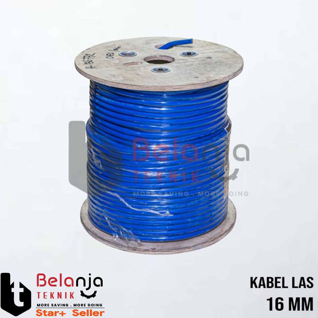 Jual Kabel Las 16mm Full Tembaga Blueflex Welding Cable 16 mm Full ...