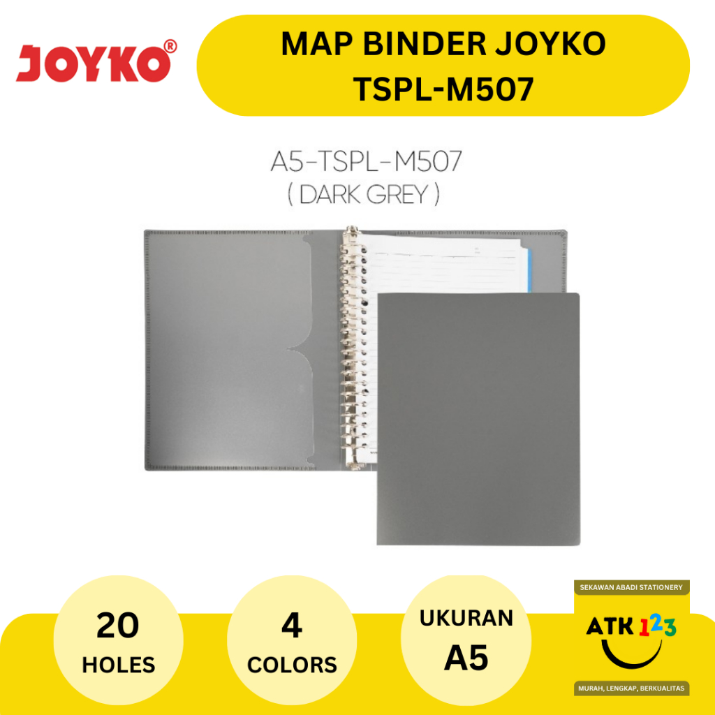 Jual Map Binder Note Merk Joyko A Tspl M Binder Kuliah Note