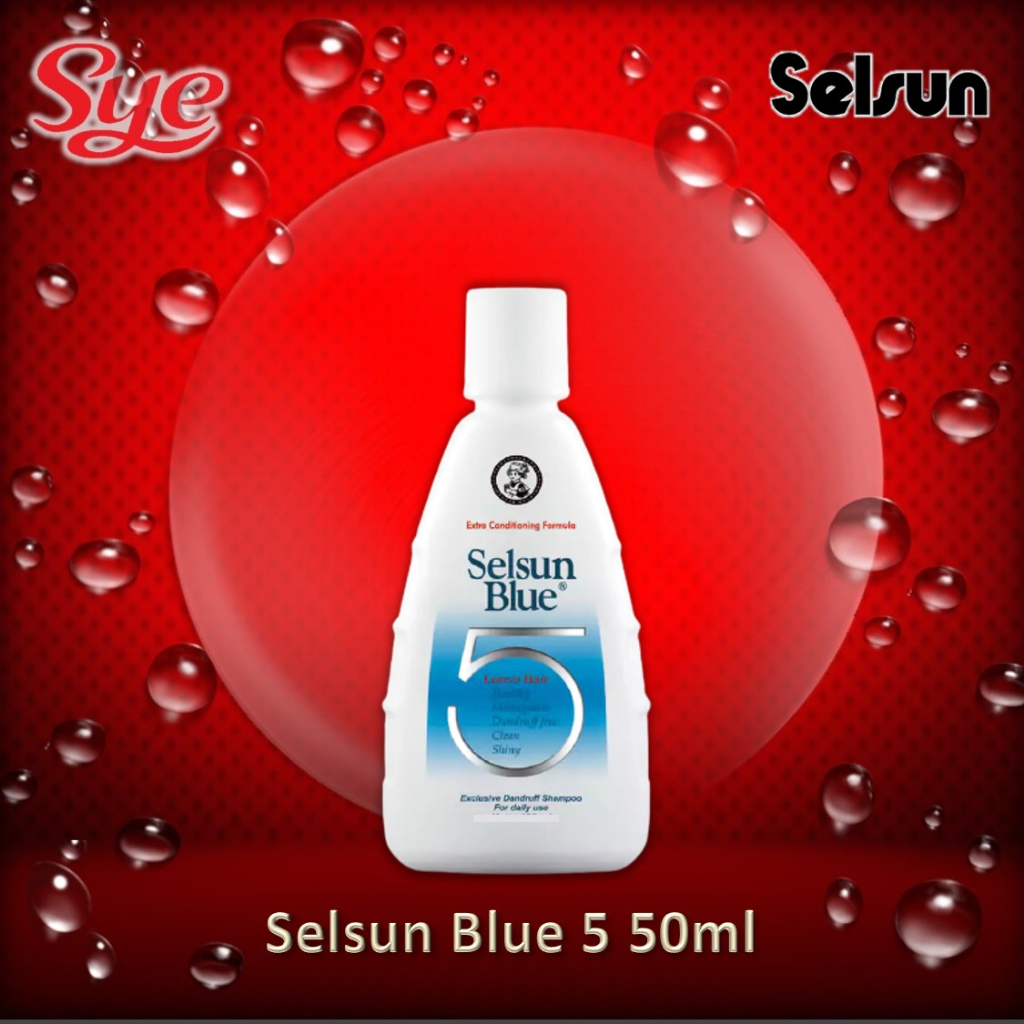 Jual Shampoo Selsun Blue Five 50 ml / Shampo Selsun Blue 5 Anti Ketombe ...