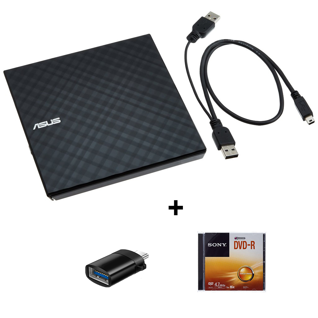 Jual Asus Eksternal External USB DVD CD RW ROM ROOM DVDRW Writer Burner ...