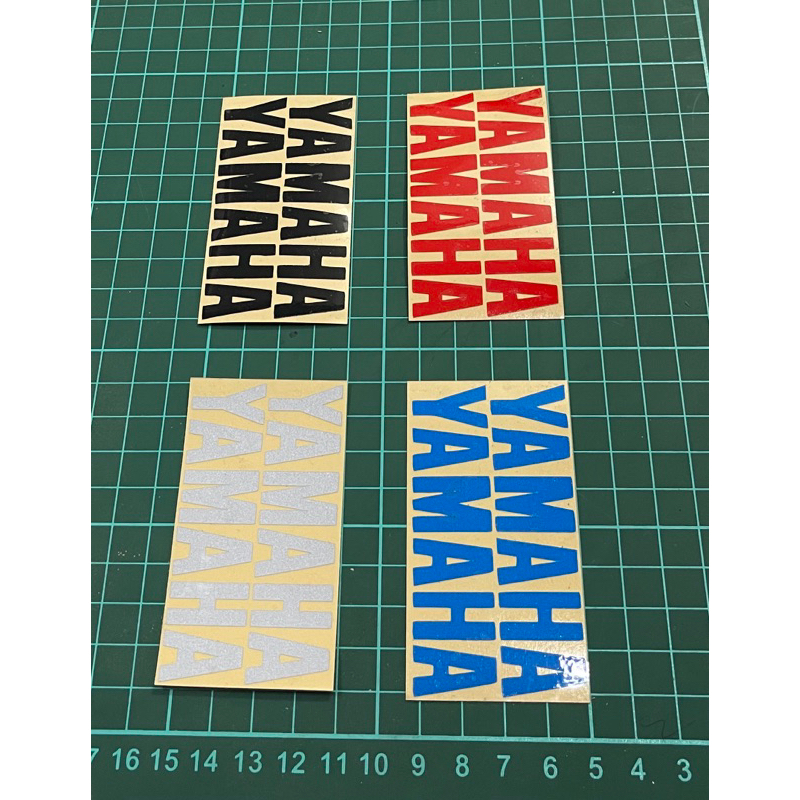Jual 1pcs CUTTING STICKER STIKER YAMAHA UKURAN TOOLBOX RX KING 2CM X ...