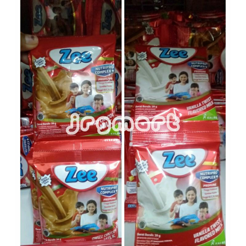 Jual ZEE SUSU SACHET ALL VARIANT RENCENG 10 PCS | Shopee Indonesia