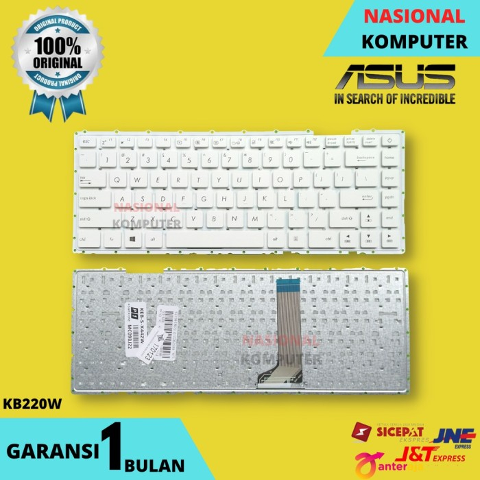 Jual Keyboard Asus VivoBook X442 A442 A442U A442UF A442UQ A442UR X442U ...
