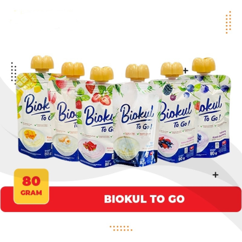 Jual Yogurt Biokul To Go 80 Gr Yogurt Aneka Rasa Buah Dan Original 80 Gr Shopee Indonesia 2238