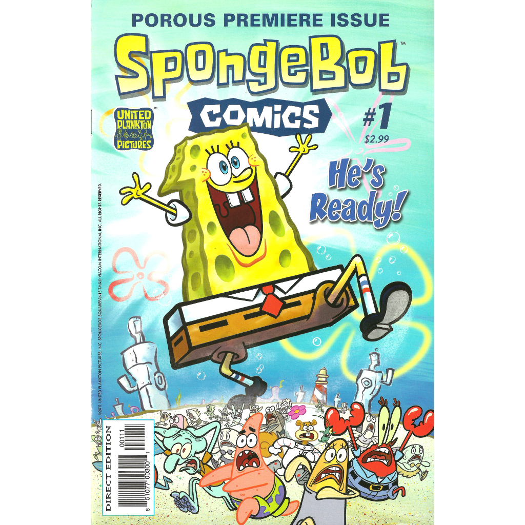 Jual SpongeBob Comics - Volume 01 - 08 ( 8 Volume / Set / Komik / Disc ...