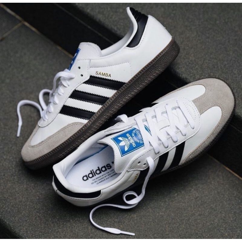 Jual Adidas Samba Og White Black Gum Shopee Indonesia