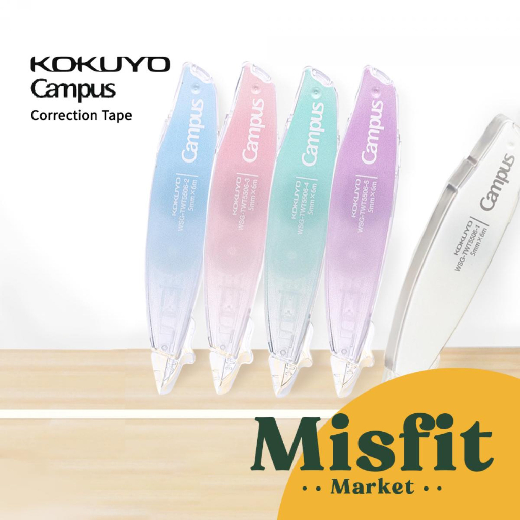 Jual Kokuyo Campus Refillable Pen Type Correction Tape 5mm x 6m