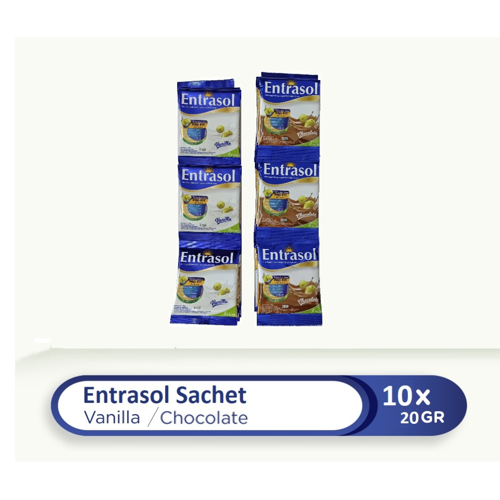 Jual Entrasol Renceng kemasan 1 renceng isi 10 sachet 20gram | Shopee ...