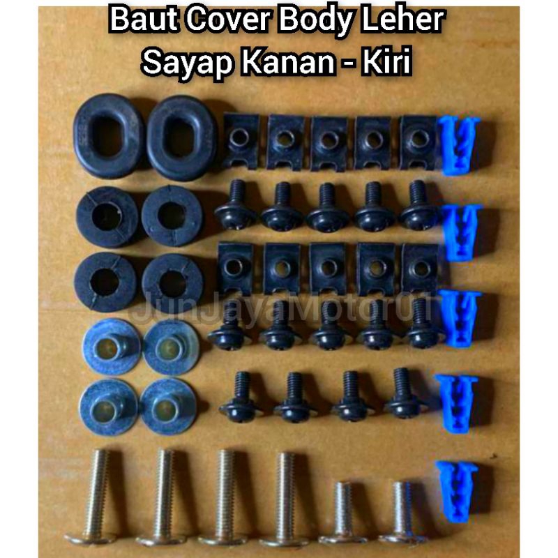 Jual Baut Lengkap Full Set Body Honda Supra X Helm In Baut