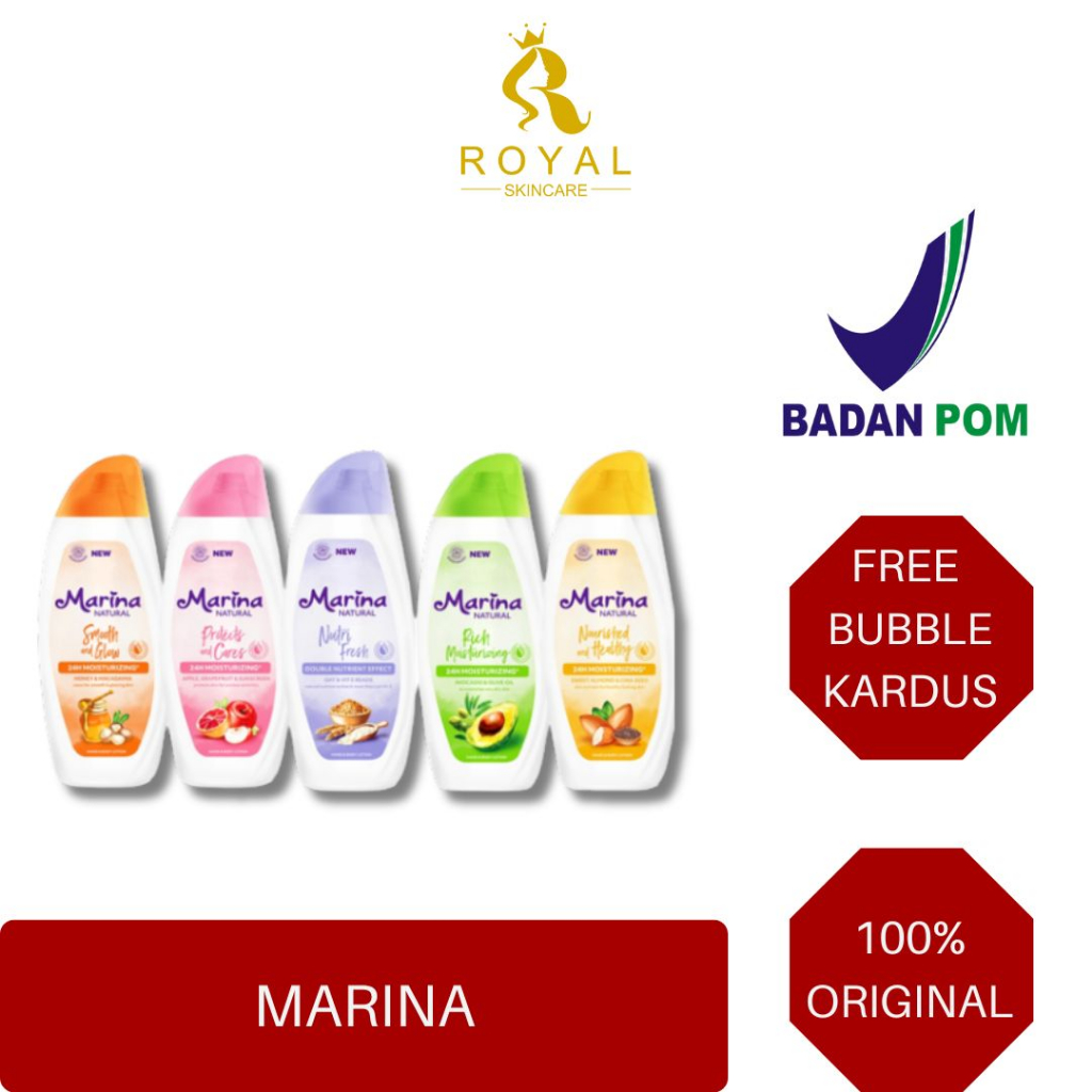 Jual Marina Hand Body Lotion And Body Serum Uv White Shopee Indonesia