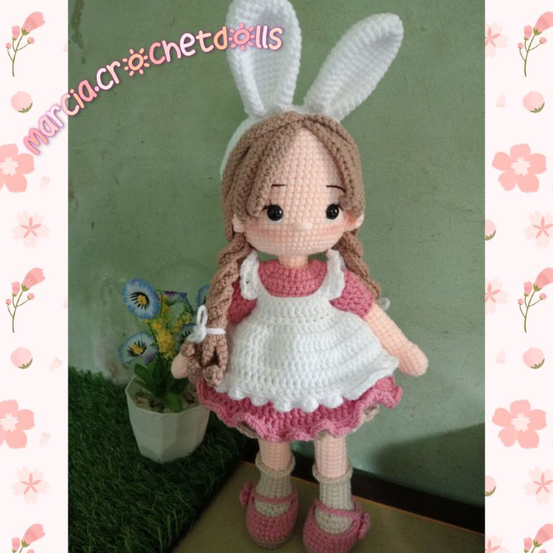 Jual boneka rajut amigurumi Rosie | Shopee Indonesia