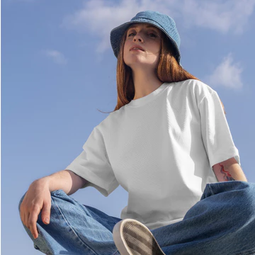 Thostee T Shirt Oversize Polos Unisex Premium Cotton Combed 24'S