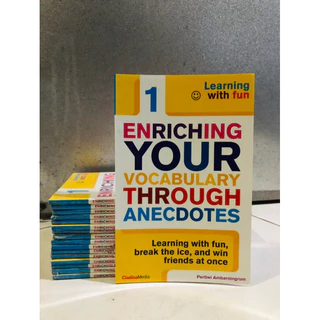 ( PROMO BUKU MURAH ORIGINAL ) BUKU KAMUS / KUMPULAN KAMUS / ENRICHING YOUR VOCABULARY THROUGH ANECDOTES 1 / OBRAL KAMUS ORIGINAL