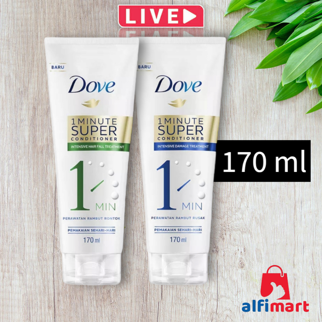 Jual Dove 1 Minute Super Conditioner 170ml 170 ml / Kondisioner Dove
