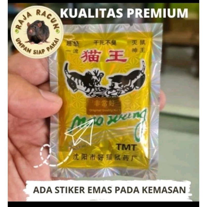 Jual Racun Tikus Mati Kering Dan Gak Bau Mao Wang Original 100 Paling