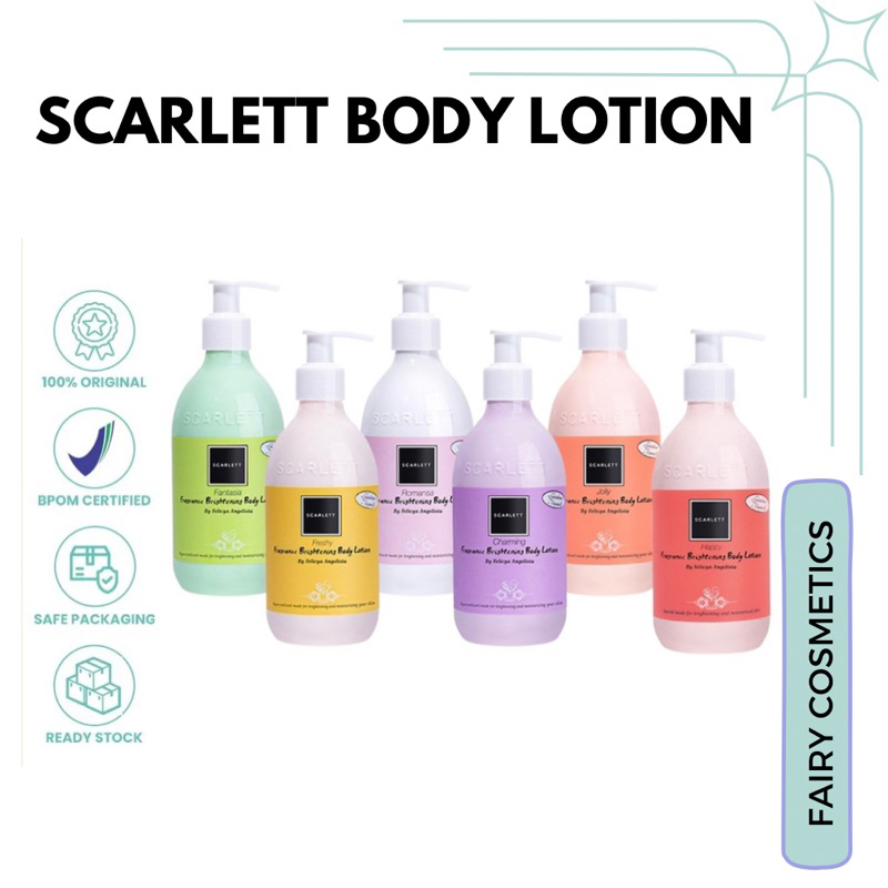 Jual Scarlett Body Lotion BY Felicya Shopee Indonesia