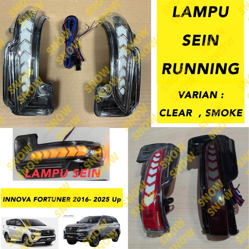 Jual Lampu Sein Running Sen Innova Fortuner Hilux Up Smoke Clear Shopee