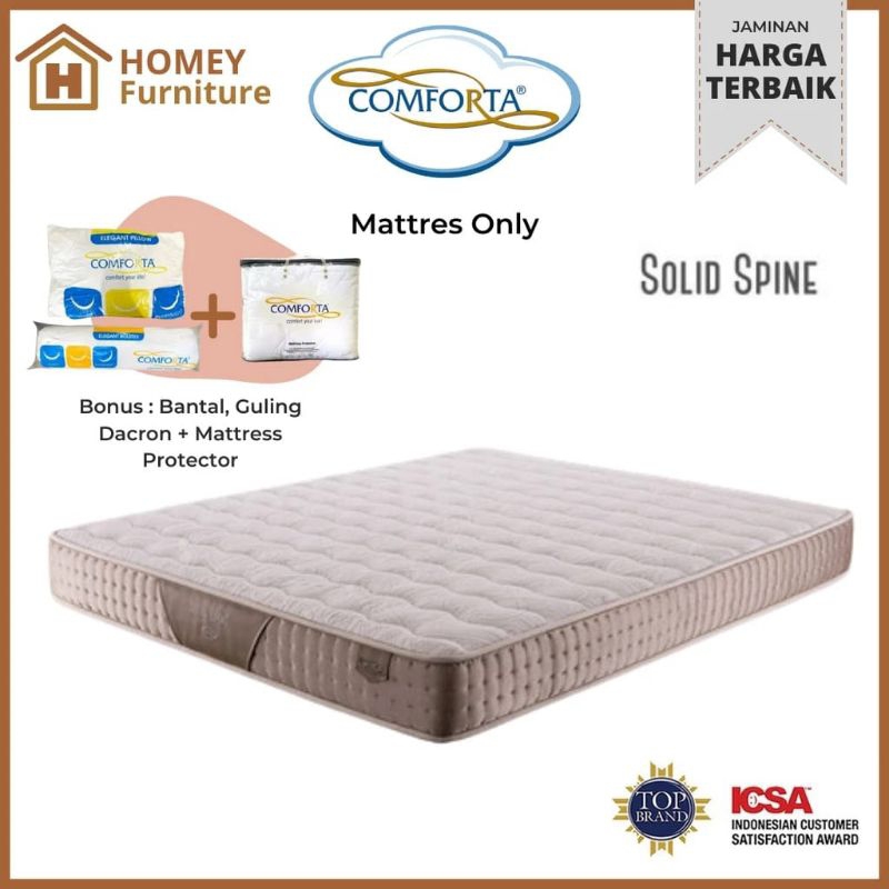 Jual SPRING BED SOLID SPINE TERBARU SPRING BED MEWAH SPRING BED ...